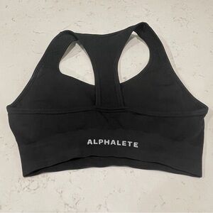 Alphalete Black Racerback Sports Bra Intimates
